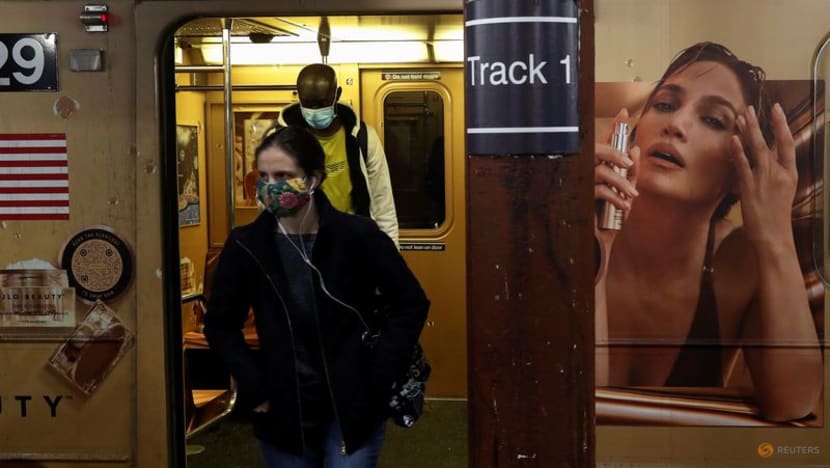 New York State ends COVID-19 mask mandates on trains, transit New York State ends COVID-19 mask mandates on trains, transit