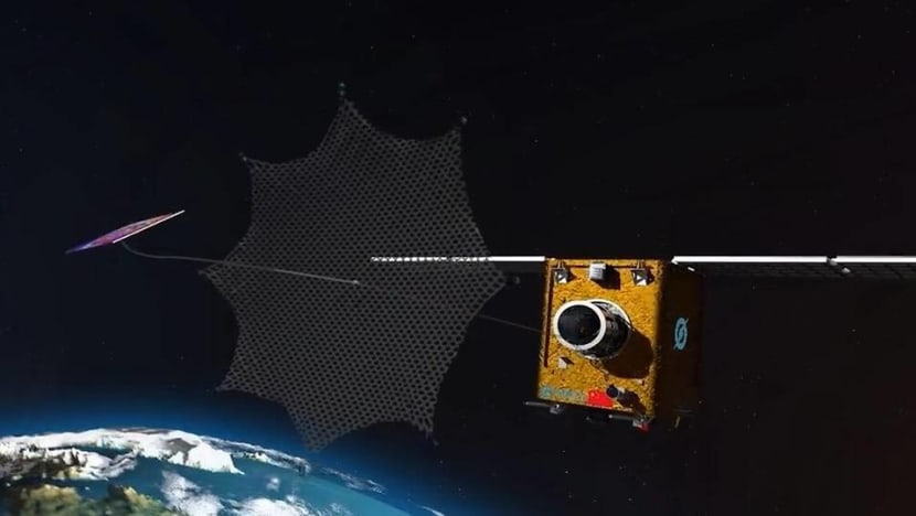 China launches robot prototype capable of catching space debris with net China launches robot prototype capable of catching space debris with net