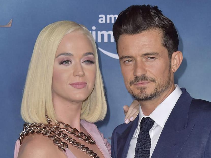 Katy Perry dan Orlando Bloom bersama putri mereka Daisy Dove
