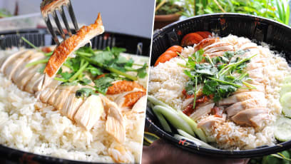 $23 Giant Truffle Chicken Rice Platter With Islandwide Delivery to Feed Your Fam