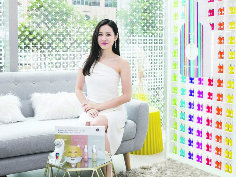 Son Ye Jin was in Singapore for the official launch of Skin Inc's latest product, Facial in A Flash from May 19 to 20. Son was also appointed as Skin Inc's first brand evangelist. Photo: Skin Inc
