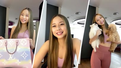 Celeb Zoom Meeting: 987 DJ Germaine Tan On Her Boyfriend Living With Her During CB, & What’s In Her Rainbow Tie-Dye LV Bag