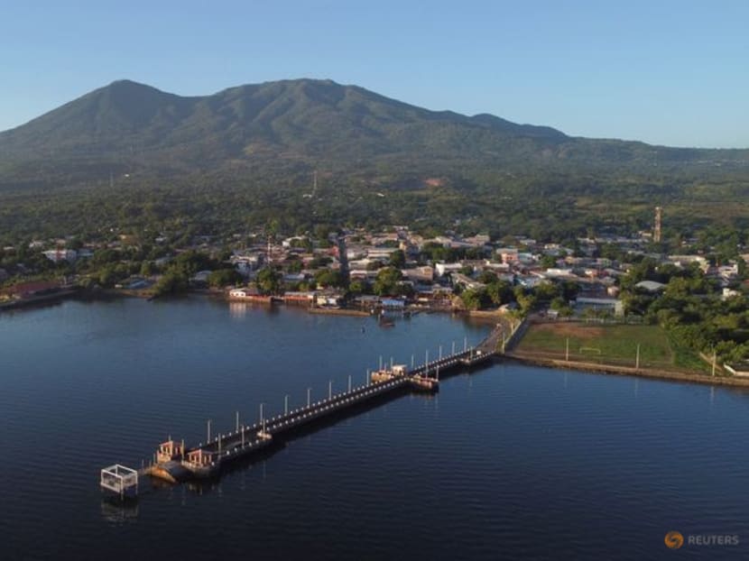 FILE PHOTO - A general view of the city of La Union and the Conchagua Volcano, projected site for the Bitcoin City according to El Salvador's President Nayib Bukele, in La Union, El Salvador August 20, 2022. REUTERS/Jose Cabezas FILE PHOTO - A general view of the city of La Union and the Conchagua Volcano, projected site for the Bitcoin City according to El Salvador's President Nayib Bukele, in La Union, El Salvador August 20, 2022. REUTERS/Jose Cabezas