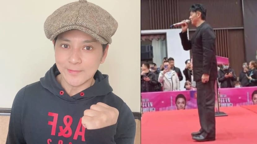 Netizens Mock '80s Hongkong Idol Max Mok For Performing In Ill-Fitting Suit