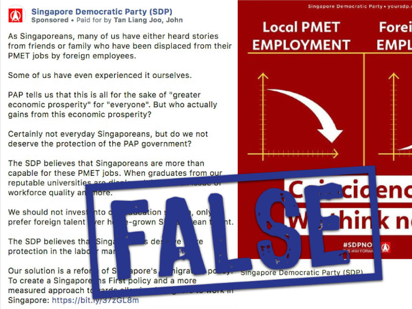 The SDP has been directed to correct two Facebook posts and an article on its website. The SDP has been directed to correct two Facebook posts and an article on its website.