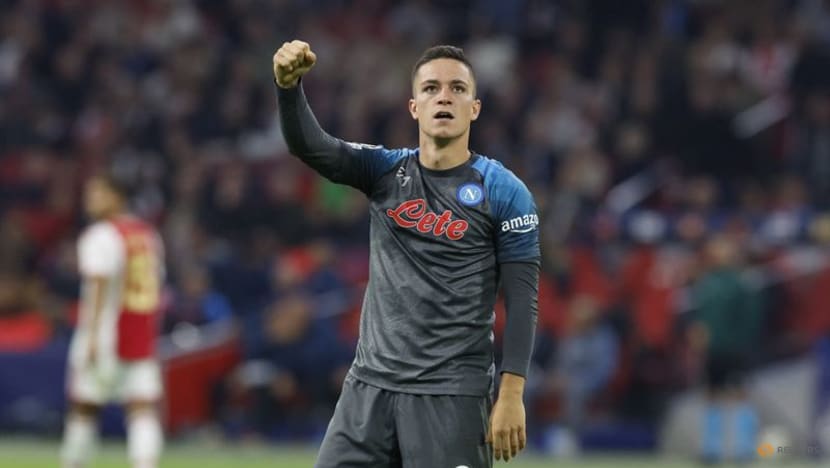 Memory of Maradona evoked as Napoli thrash Ajax Memory of Maradona evoked as Napoli thrash Ajax