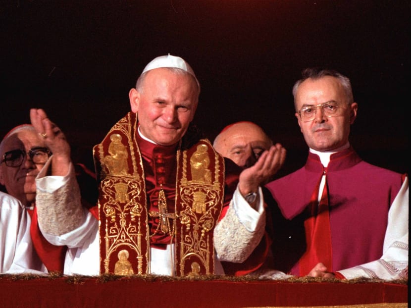 File photo of Pope John Paul II. Photo: AP