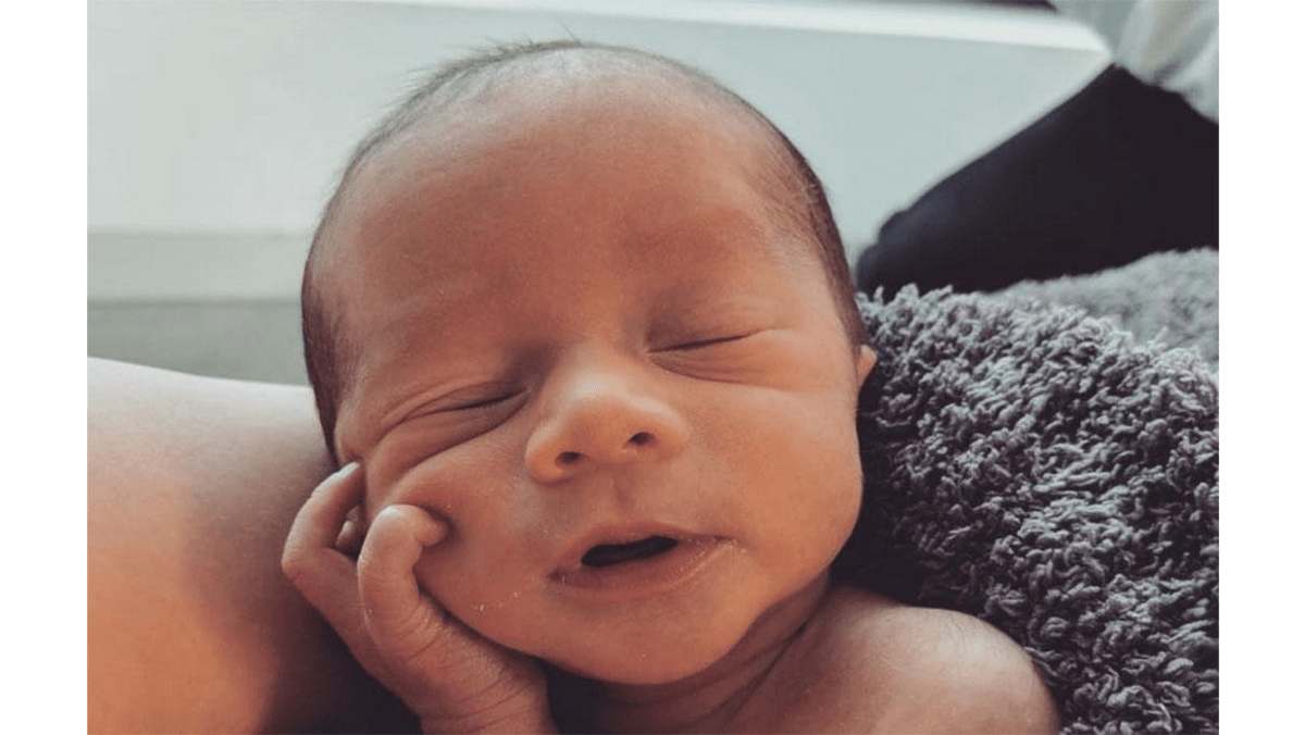 Chrissy Teigen shares first picture of son Miles - 8 Days