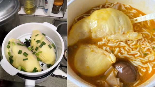 榴梿清蒸或煮泡面你敢吃吗？中国网民黑暗料理引热议