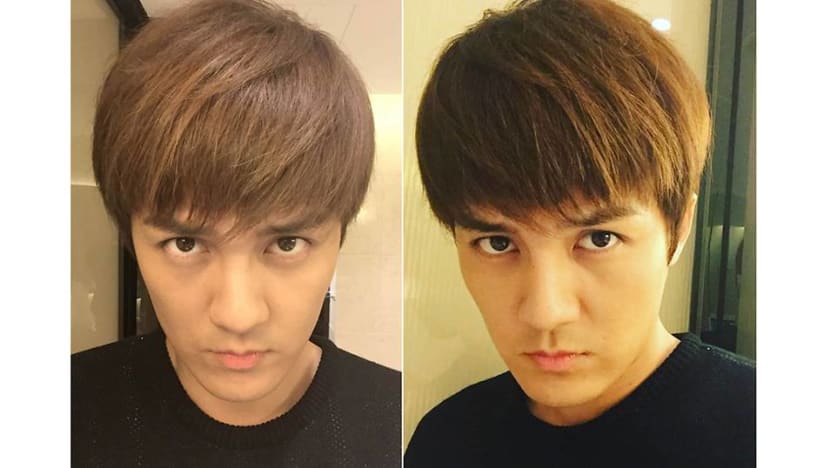 Kenji Wu shows off post-split hairstyle in Weibo posts