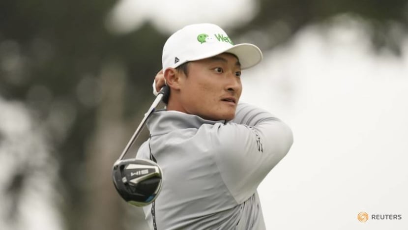 Golf: China's Li moves two shots clear midway through his second round Golf: China's Li moves two shots clear midway through his second round