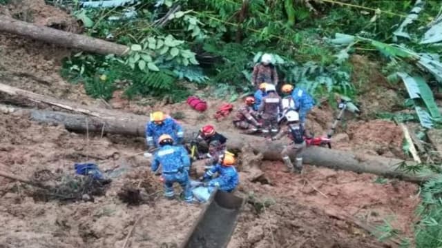 李总理：民防部队随时准备支援马国土崩搜救工作