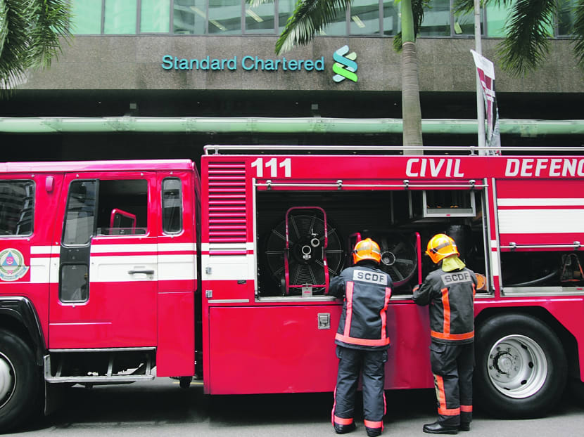 The SCDF was cited for lapses in tender evaluation while selecting vendors for works on its fire stations. TODAY file photo