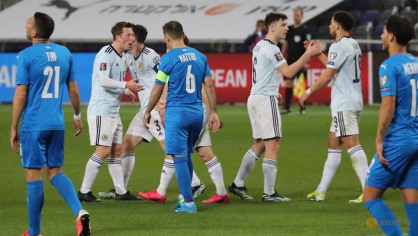 Soccer: Scotland come from behind again to earn point in Israel