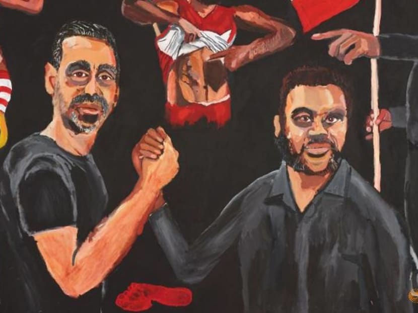 Aboriginal artist Namatjira wins Australia's most prestigious prize Aboriginal artist Namatjira wins Australia's most prestigious prize