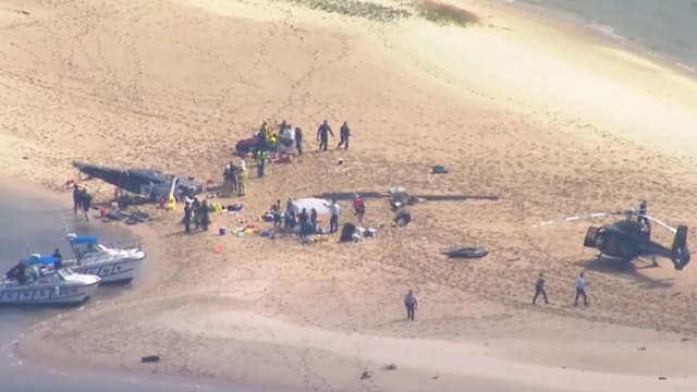 澳洲黄金海岸直升机相撞事故重伤男童已苏醒