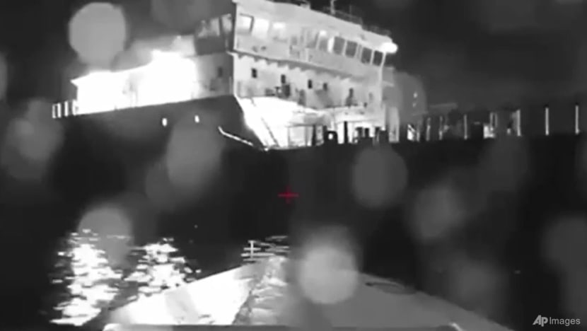 Ukraine hits Russian tanker with sea drone near Crimea bridge