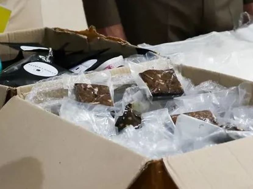 Cannabis brownies seized from the room of Teo Zhi Jiz, seen on June 3, 2021.