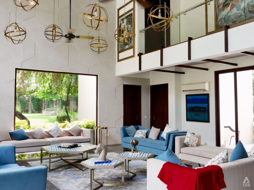 This family home in South Delhi sits on a sprawling 50,000 sq ft estate This family home in South Delhi sits on a sprawling 50,000 sq ft estate