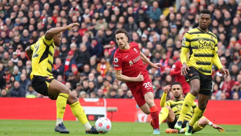 Jota, Fabinho fire Liverpool to top of the table with win over Watford Jota, Fabinho fire Liverpool to top of the table with win over Watford