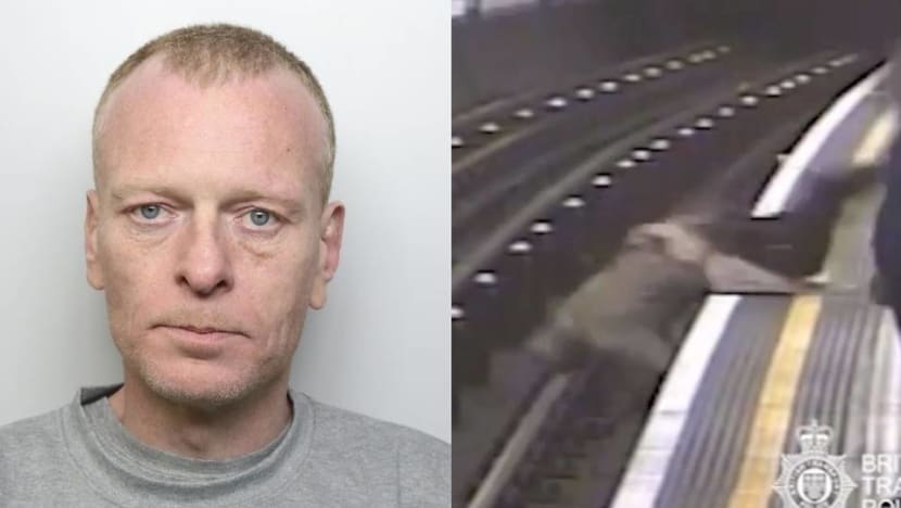 Man who pushed 91-year-old onto London tube tracks sentenced to life Man who pushed 91-year-old onto London tube tracks sentenced to life