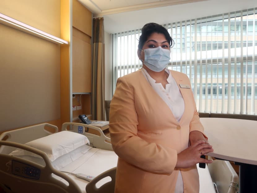 A staff nurse at Mount Elizabeth Novena Hospital since 2013, Ms Anita Kaur pursued an advanced diploma course in gerontology, the study of ageing, in 2016. Now, she is able to better look after elderly patients who are hospitalised. A staff nurse at Mount Elizabeth Novena Hospital since 2013, Ms Anita Kaur pursued an advanced diploma course in gerontology, the study of ageing, in 2016. Now, she is able to better look after elderly patients who are hospitalised.