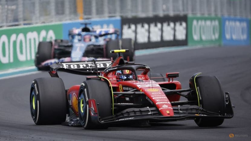 Leclerc says Ferrari 'struggling like crazy' with their car - CNA