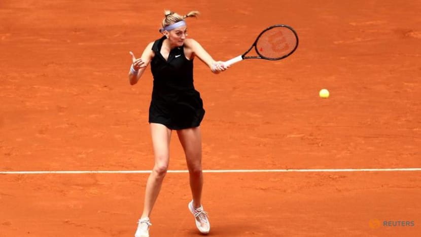 Tennis: Ankle injury at press conference ends Kvitova's French Open Tennis: Ankle injury at press conference ends Kvitova's French Open
