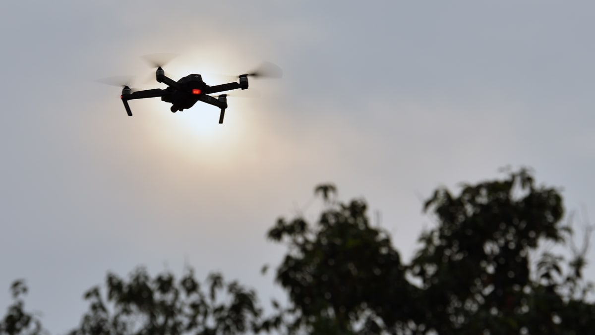 Flying drones online near airports