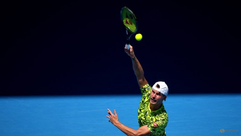 Sun shines on Tsitsipas in dominant victory at Australian Open Sun shines on Tsitsipas in dominant victory at Australian Open