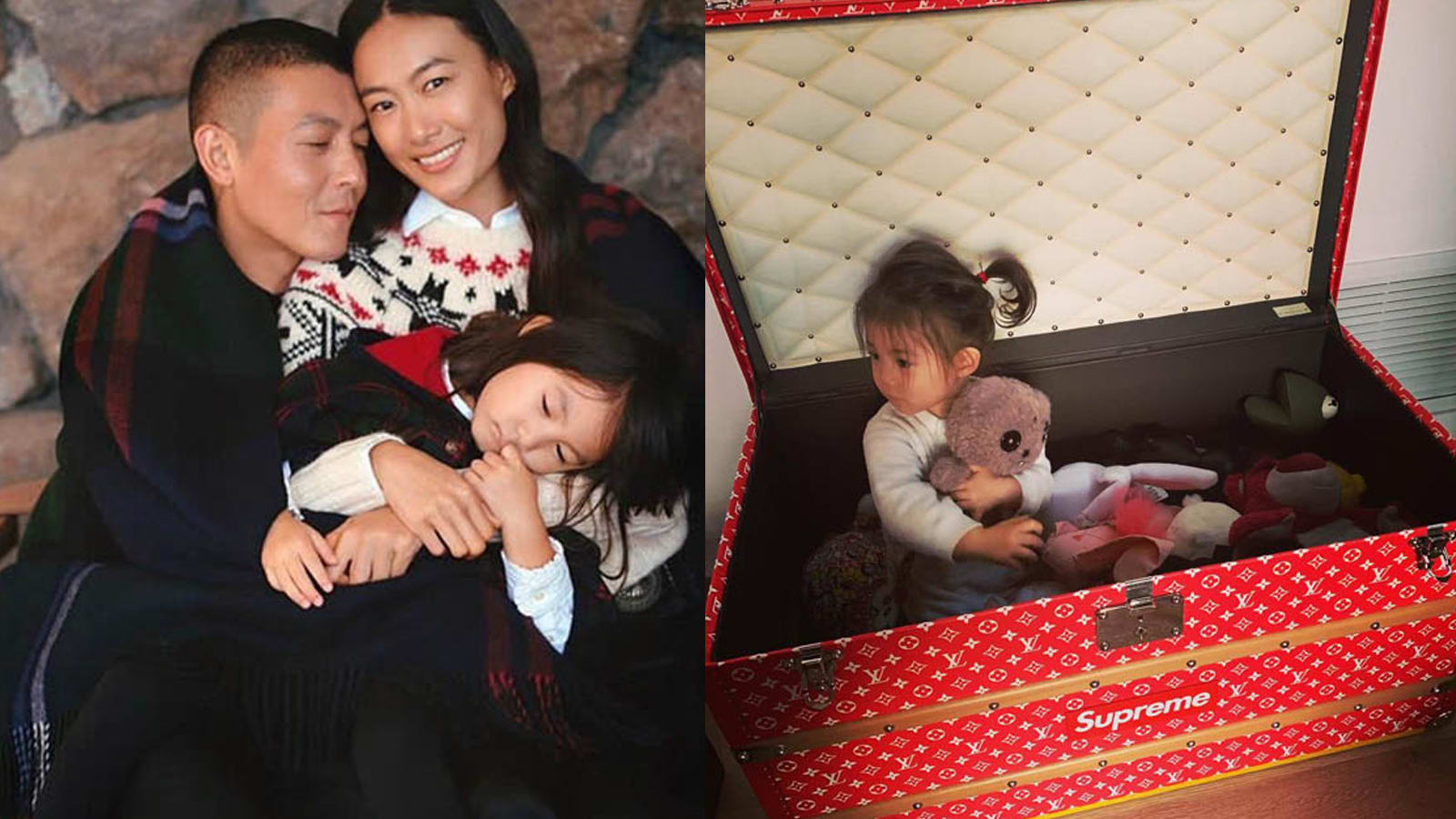 Edison Chen Uses A S$198K Louis Vuitton x Supreme Trunk As His 3-Year-Old Daughter’s Toy Box Edison Chen Uses A S$198K Louis Vuitton x Supreme Trunk As His 3-Year-Old Daughter’s Toy Box
