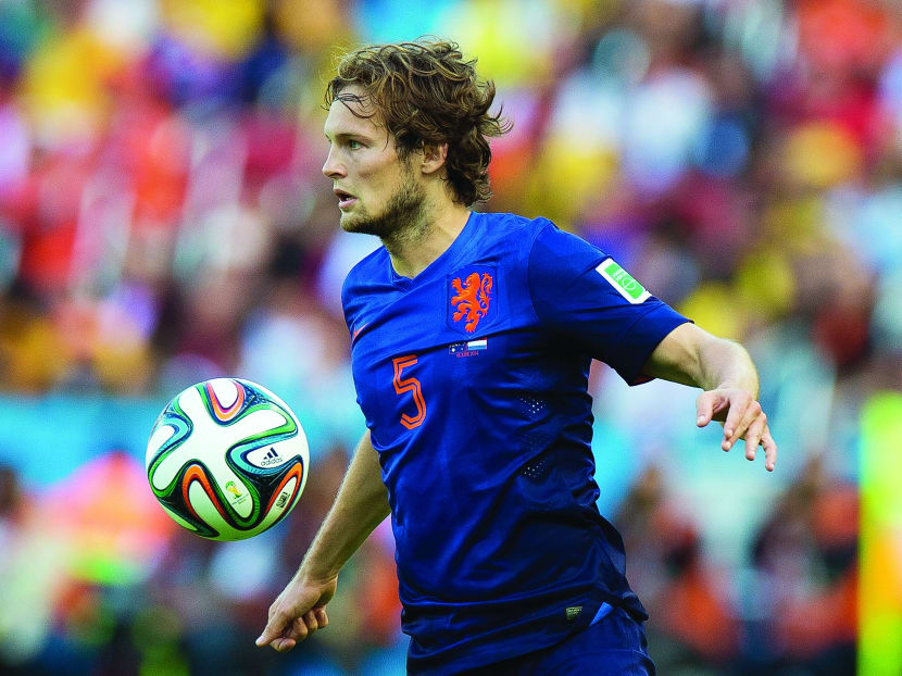 Netherlands defender Daley Blind is one of the players linked to a possible move to Old Trafford. PHOTO: GETTY IMAGES