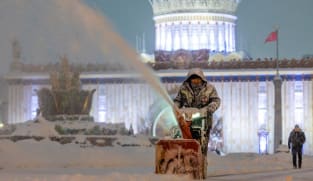 Temperatures in Siberia dip to minus 50°C as record snow blankets Moscow