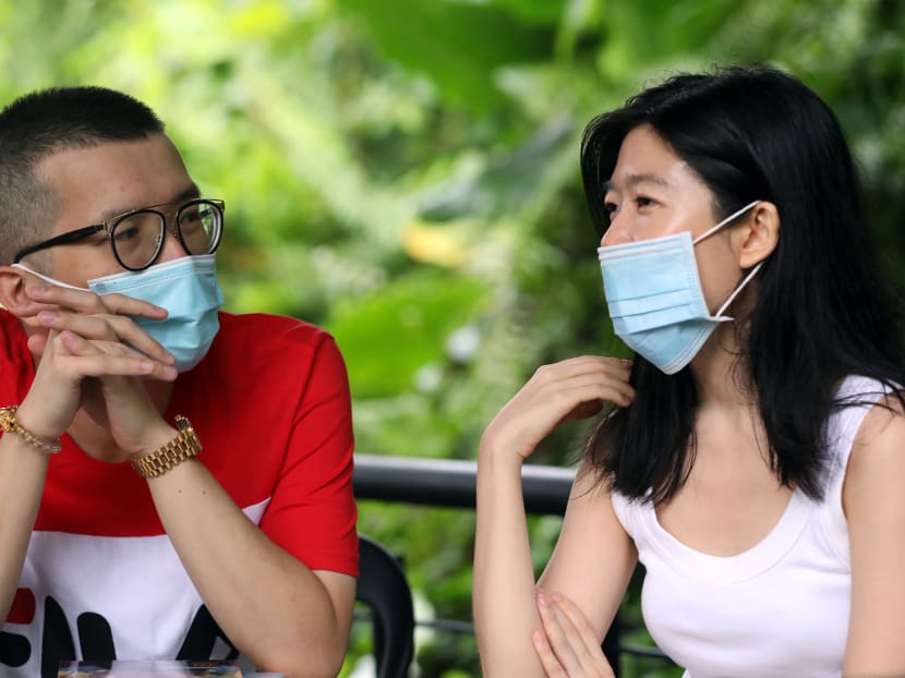 The author (right) and Mr Yeo were strangers until she reached out to him on July 6 on WhatsApp via his publicly available mobile number. The author (right) and Mr Yeo were strangers until she reached out to him on July 6 on WhatsApp via his publicly available mobile number.