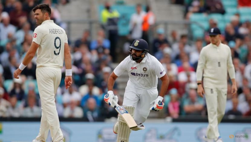 Cricket: Rohit hits century as India take control of Oval test Cricket: Rohit hits century as India take control of Oval test