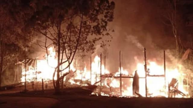 消防员最快需要20小时才能抵达 马国部长住家火烧成灰