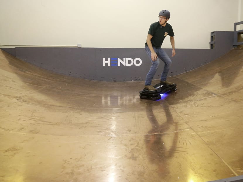 Start-up working to turn hoverboards into reality