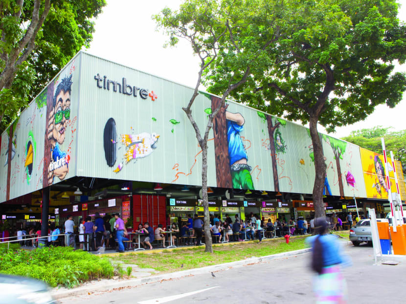 The Yishun Park hawker centre will be managed by the Timbre Group, which also runs Timbre+ (pictured) at One North. TODAY file photo