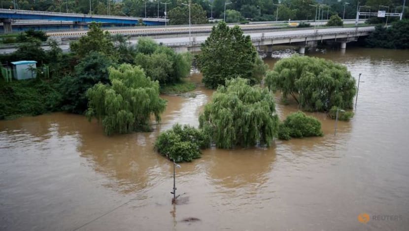 North Korea's Kim inspects flood relief; worry grows about crops North Korea's Kim inspects flood relief; worry grows about crops