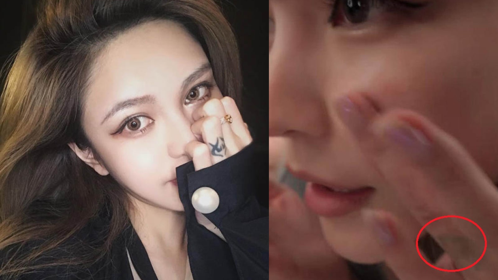 Grace Chow Says She Has Not Removed The Ring Finger Tattoo She Got As A Symbol Of Her Love For Show Luo And Netizens Are Wondering Why