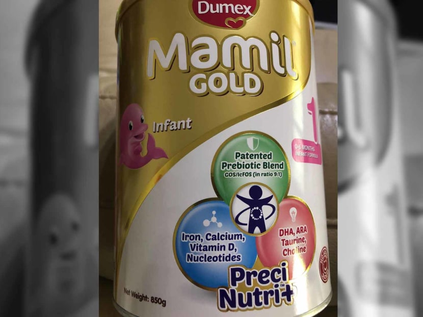 The Dumex Mamil Gold Infant Milk Formula.