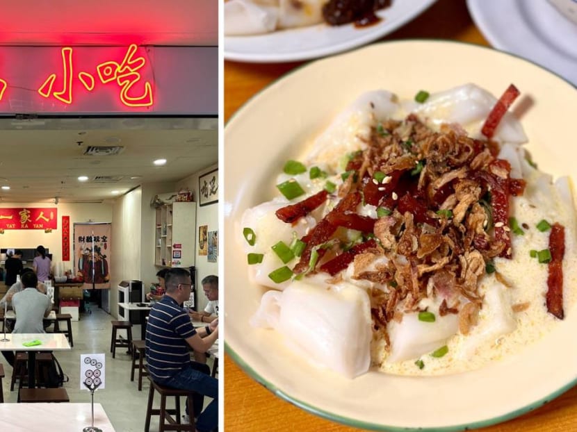 Late-Night Bugis Cafe Serves Delish ‘Creamy’ Chee Cheong Fun With Bak Kwa