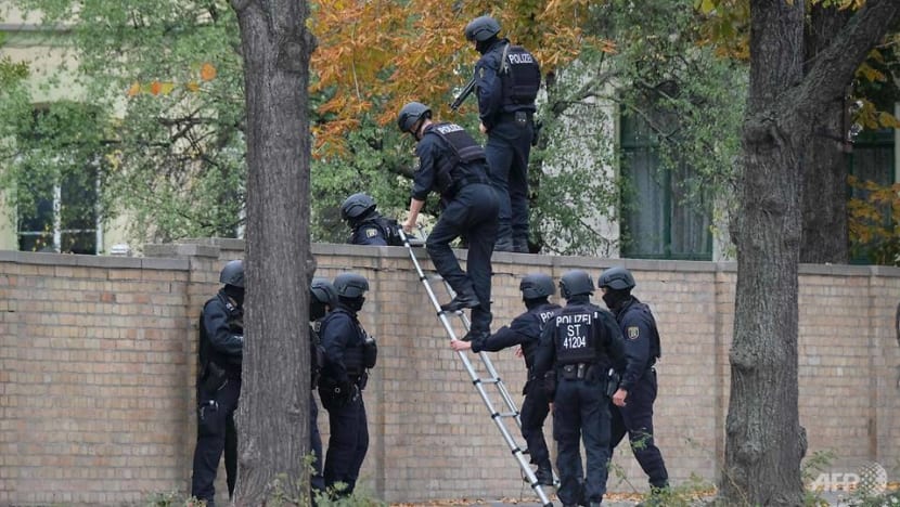 Two killed in anti-Semitic attack in Germany Two killed in anti-Semitic attack in Germany