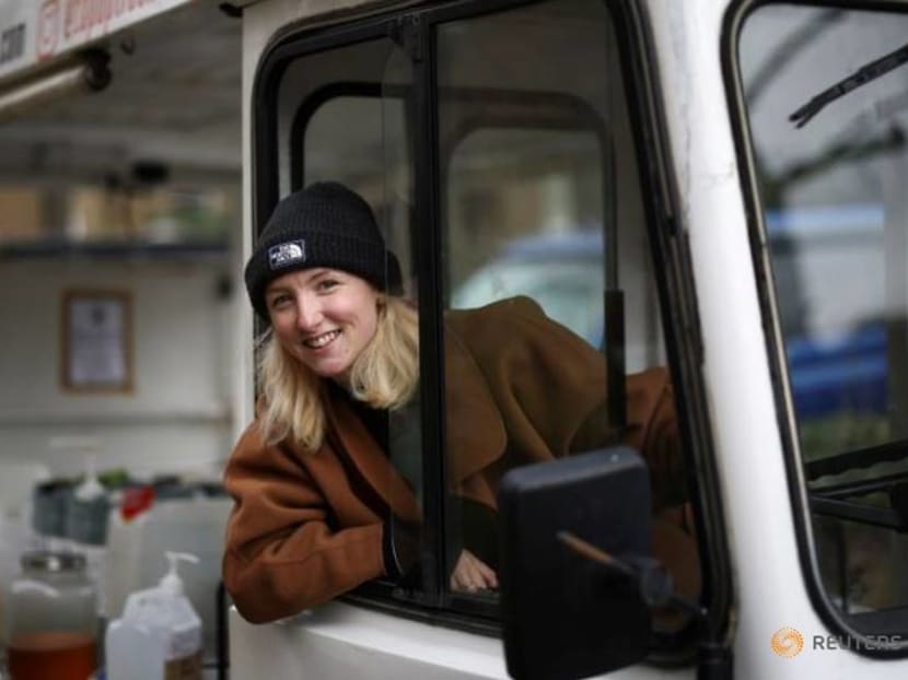 On a retro style milk truck, London entrepreneur chases a 'zero waste' future On a retro style milk truck, London entrepreneur chases a 'zero waste' future