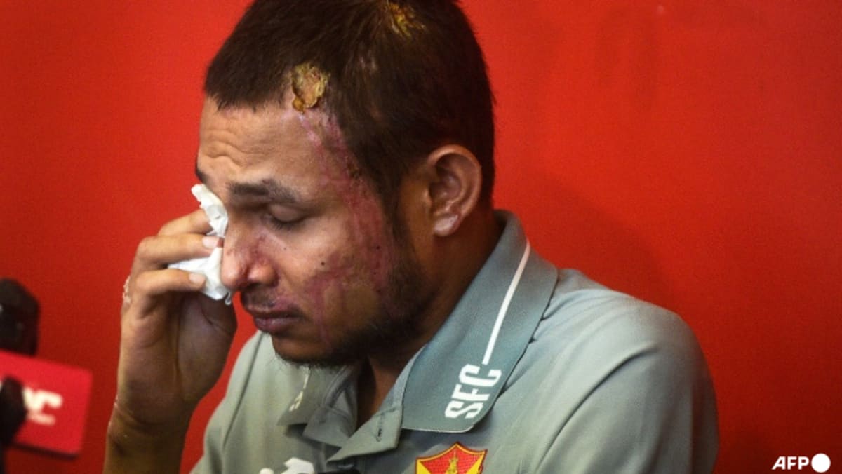 马来西亚足球运动员 Faisal Halim 在遭受硫酸袭击后呼吁伸张正义 – CNA