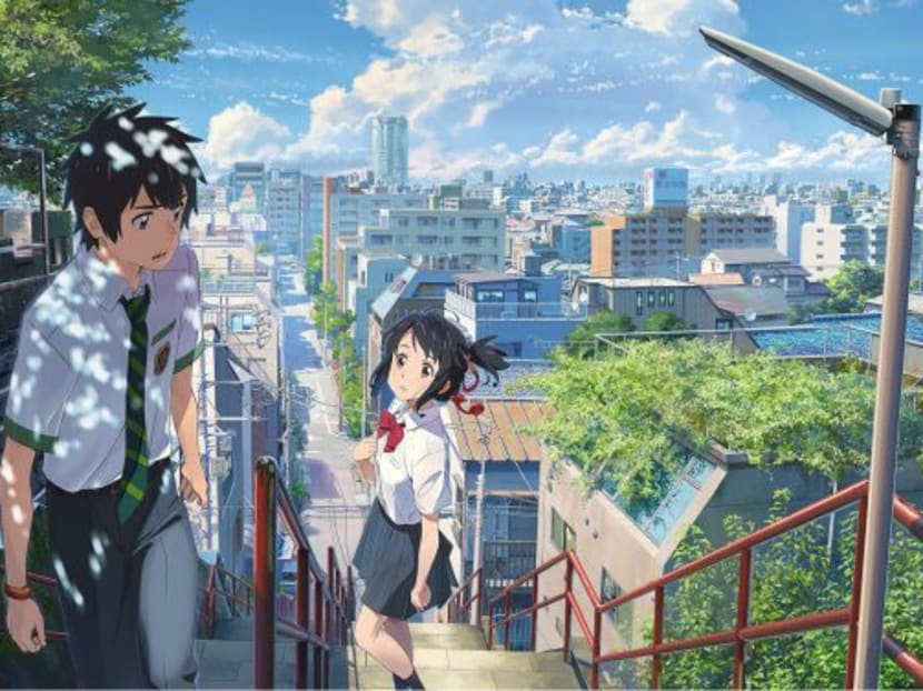 A scene from the movie Your Name. Photo: Toho