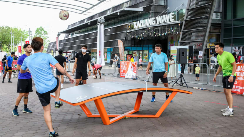 Teqball S'pore ingin tubuh pasukan kebangsaan, pusat latihan Teqball S'pore ingin tubuh pasukan kebangsaan, pusat latihan