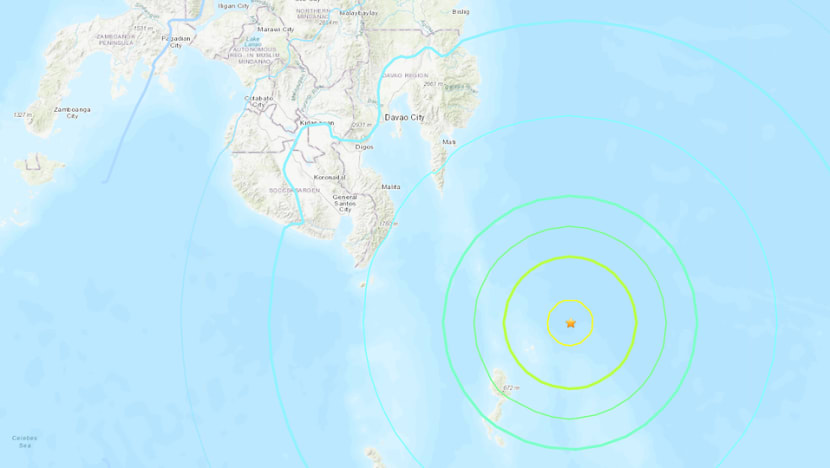 Strong earthquake shakes southern Philippines; no tsunami Strong earthquake shakes southern Philippines; no tsunami
