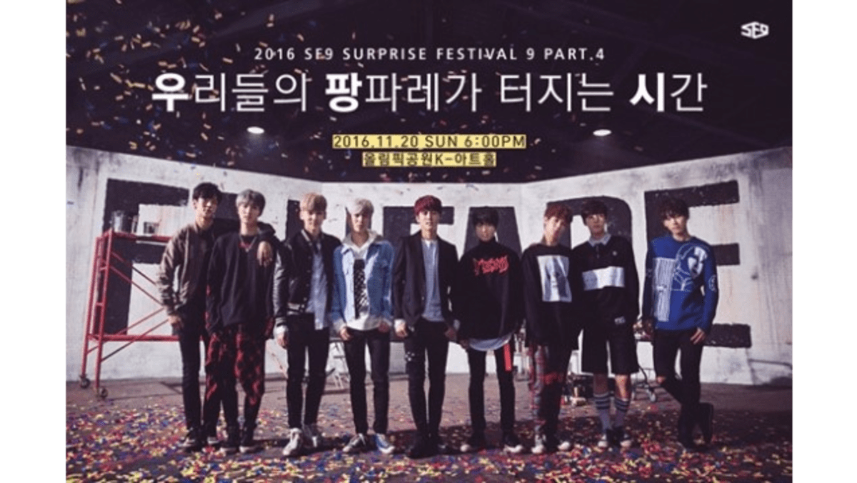 SF9 Sells Out of Official Fan Meeting Tickets in 30 Seconds 8 Days