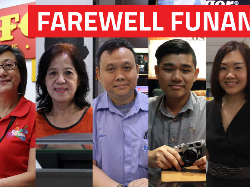 Long-time tenants and employees will be bidding goodbye to Funan Digitalife Mall on June 30, 2016, as it shuts for a major three-year upgrade. Photos: Illiyin Anuwar/TODAY